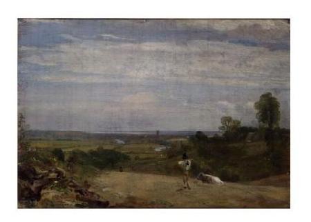 John Constable Summer morning: Dedham from Langham